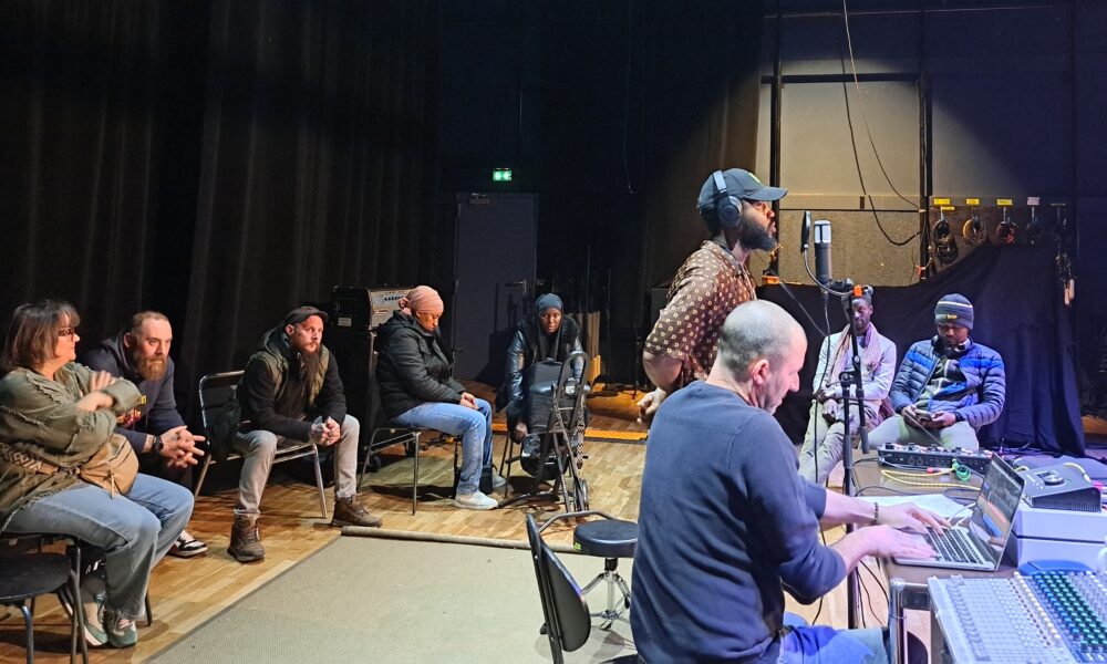 les participants à l'atelier