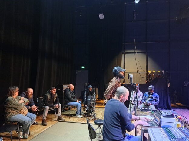 les participants à l'atelier