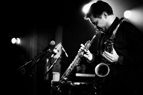 photo de la performance de Baptiste Herbin 